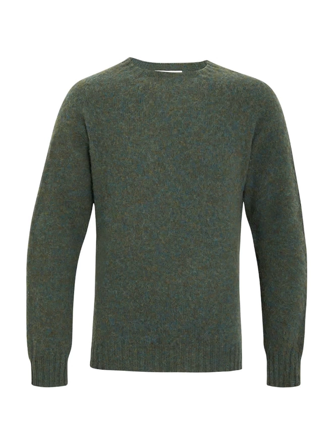 Lunan Brushed Wool Sweater Jade Green