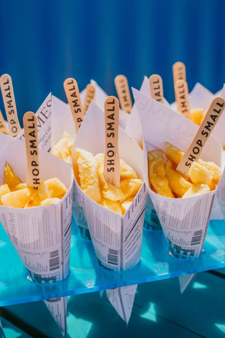 'Shop small' chip forks