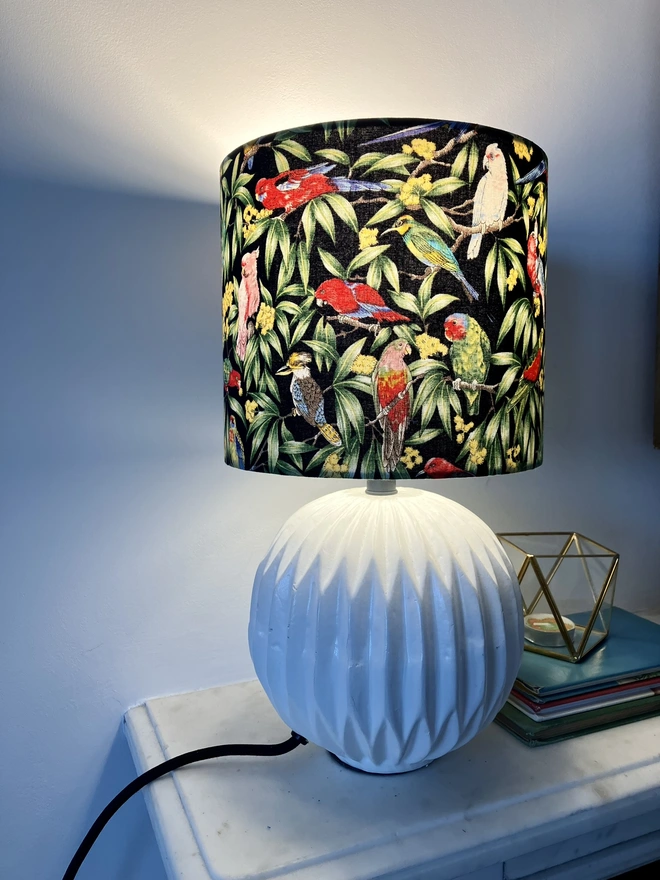 Lampshade, Bedside Lampshade, Maximalist Decor, Home Decor, Drum Lampshade, Table Lampshade, Ceiling Lampshade