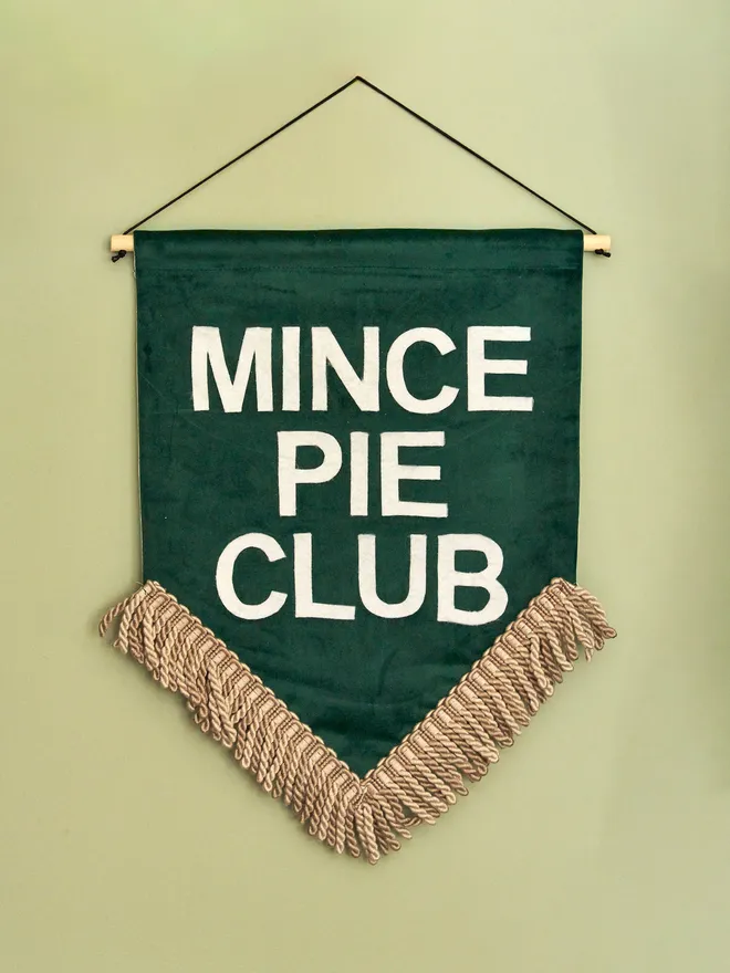 Mince Pie Club Pennant