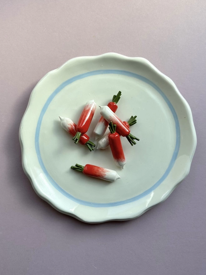 Radish plate