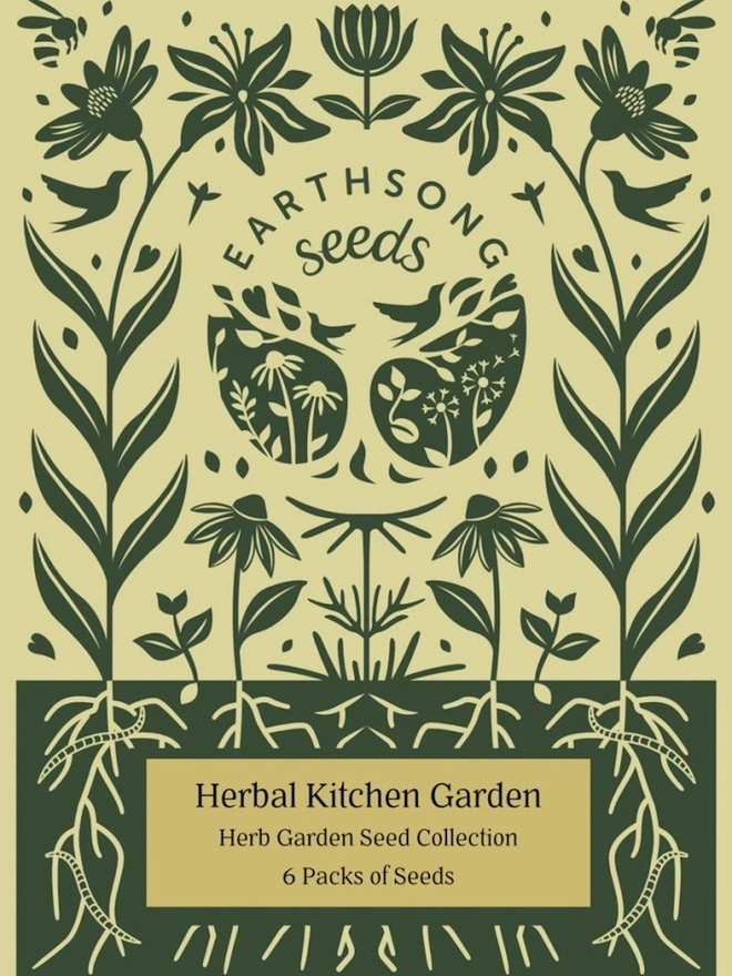 Herbal Kitchen Garden Seed Pack