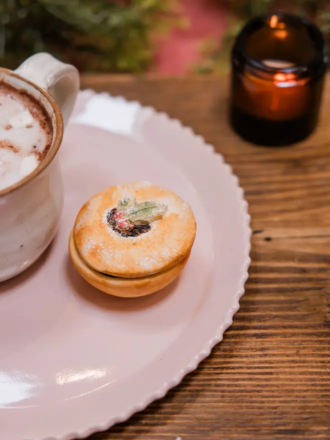 Mince pie trinket box