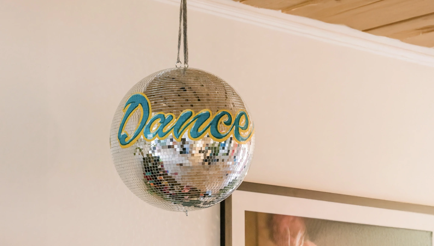 Let's dance disco ball