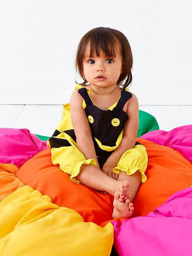 Bumble Bee Baby Romper Costume