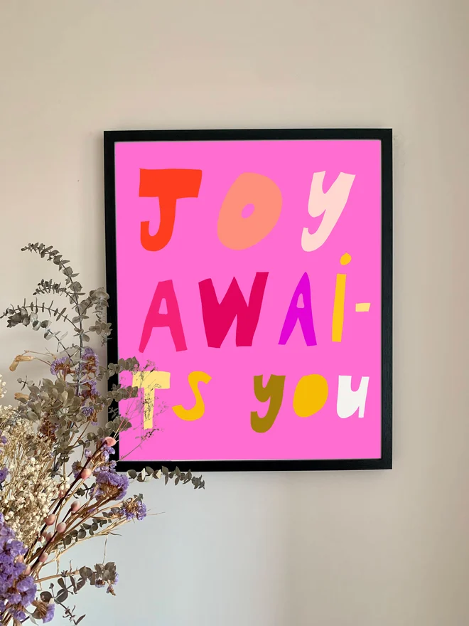 Joy Awaits You! Remember this. 