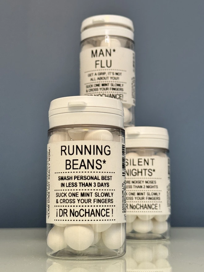 Running Beans Rescue Mints