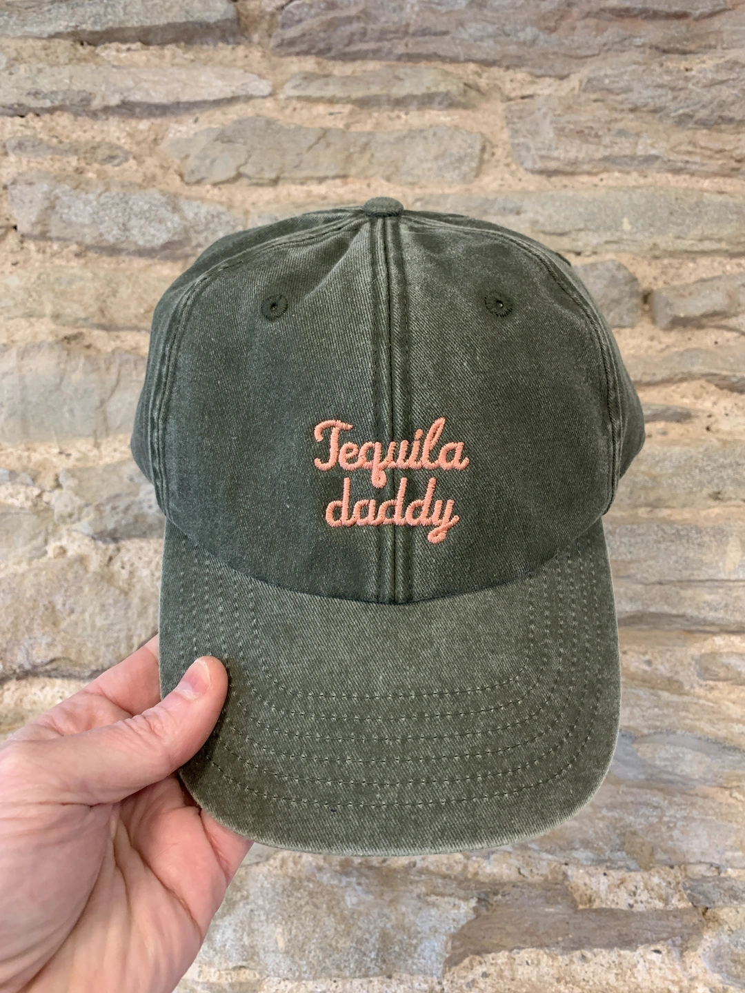 Embroidered Vintage Canvas Cap