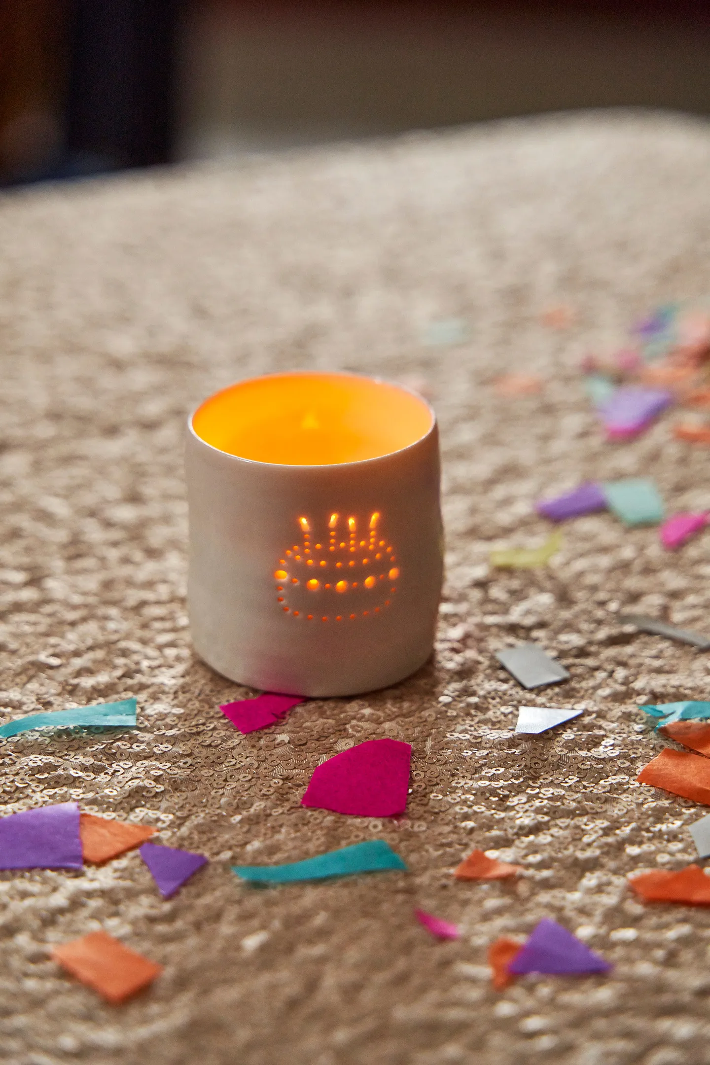 Birthday tealight