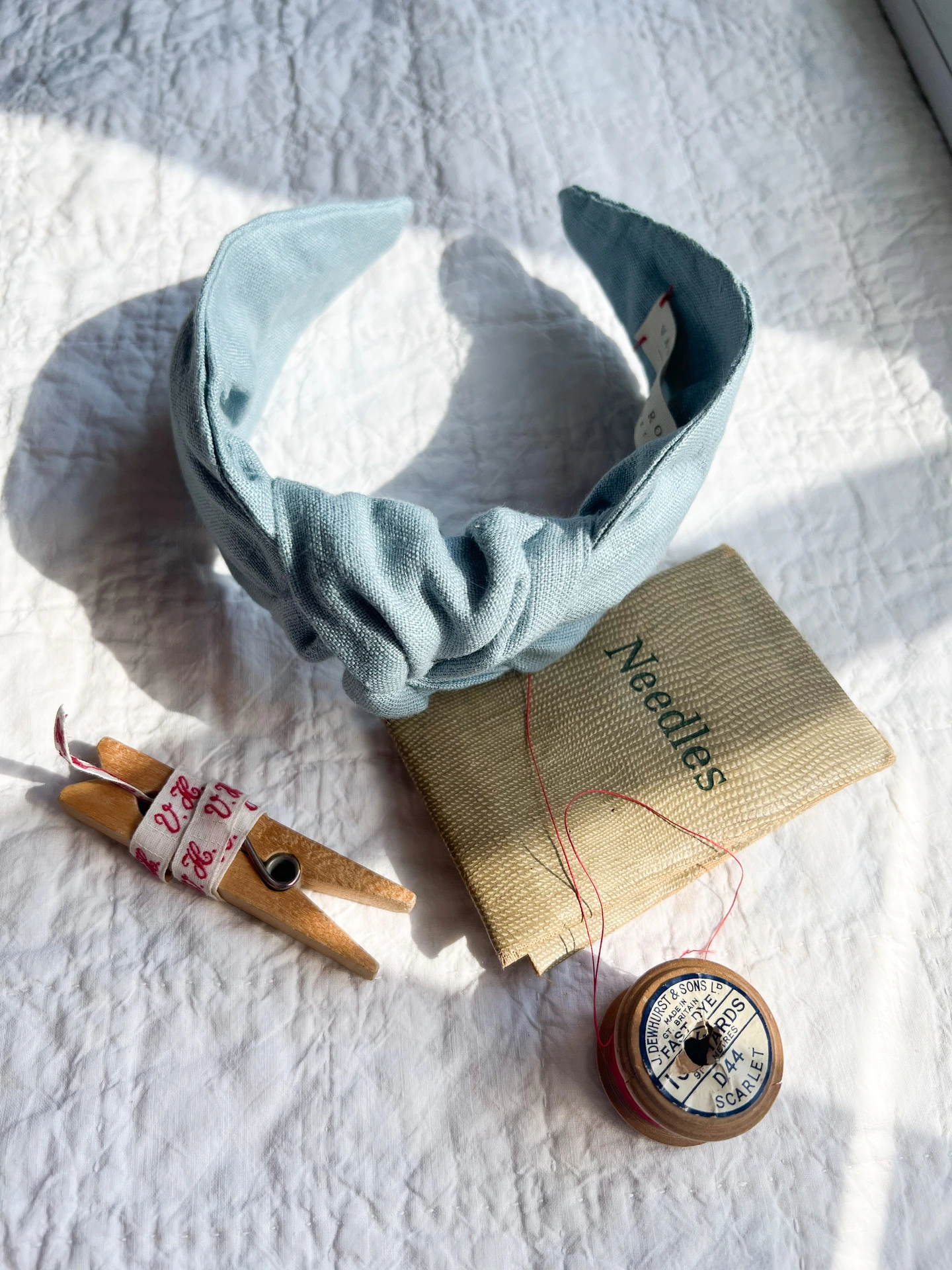 Linen Headband for Women 