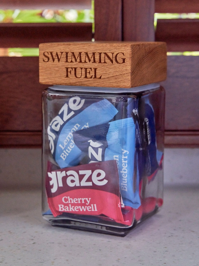 Swimming Fuel Oak Jar