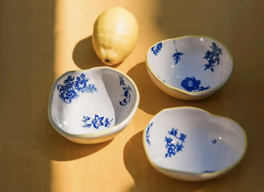 Floral bowls