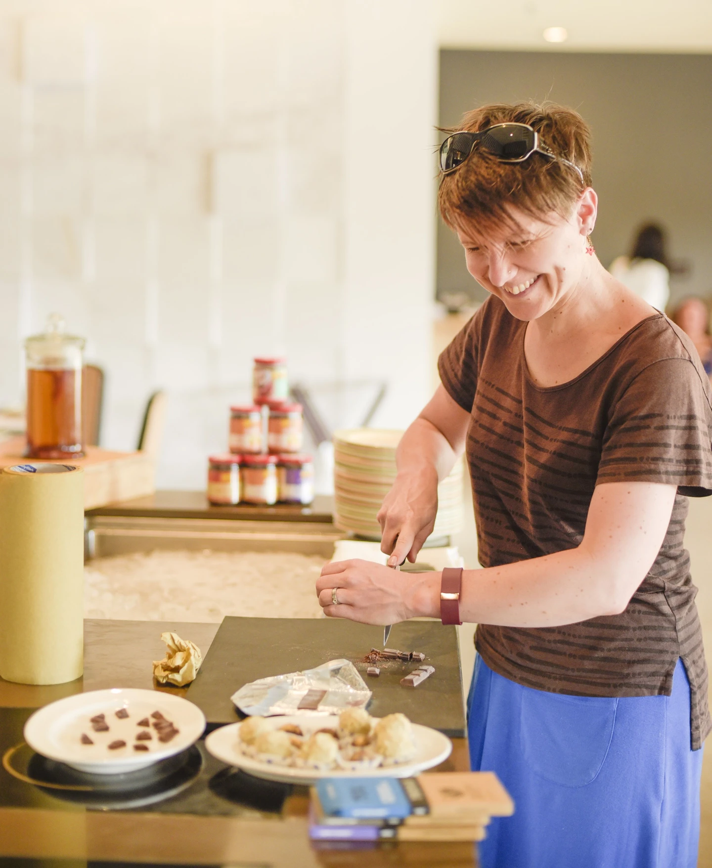 Meredith Whitely Chopping Chocolate Profile