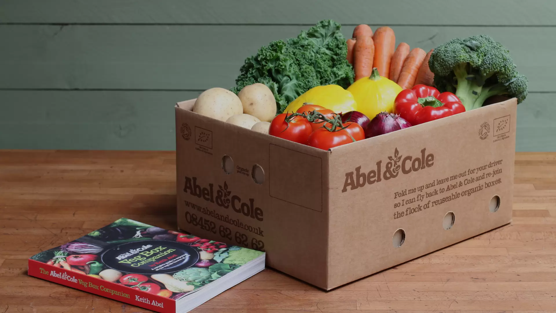Abel & Cole grocery box