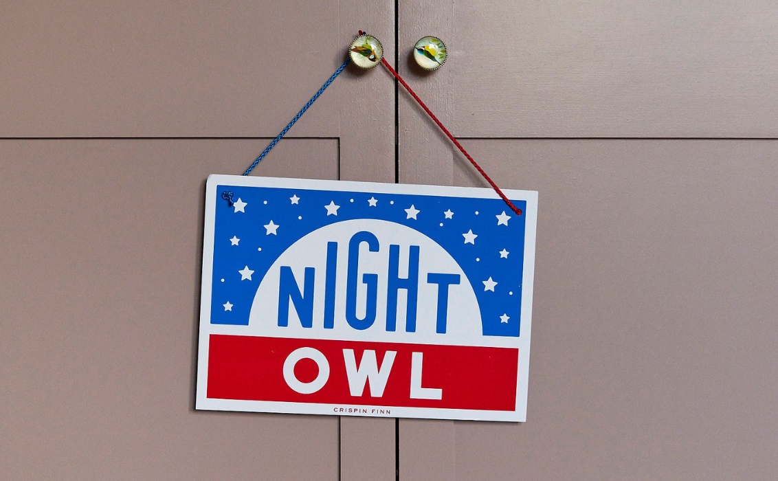 Night owl sign 