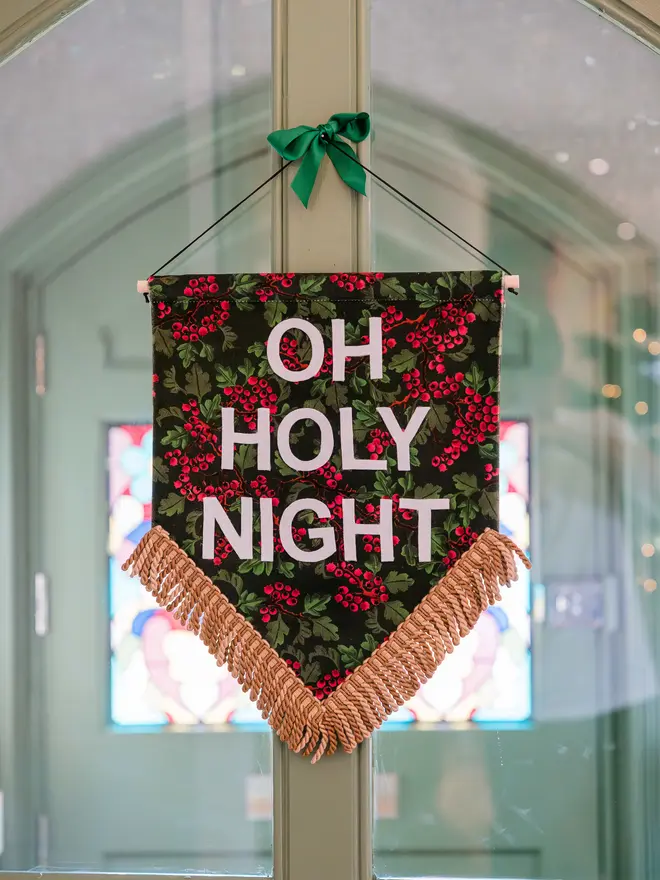 Oh Holy Night Wall Hanging