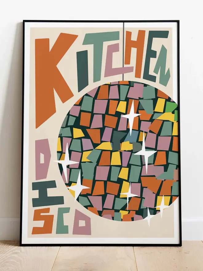 'Kitchen Disco' Art Print