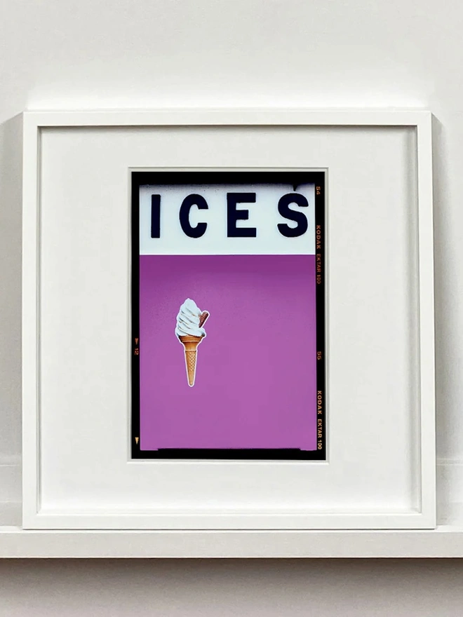'ICES', Plum, Bexhill on Sea, Colourful Artwork