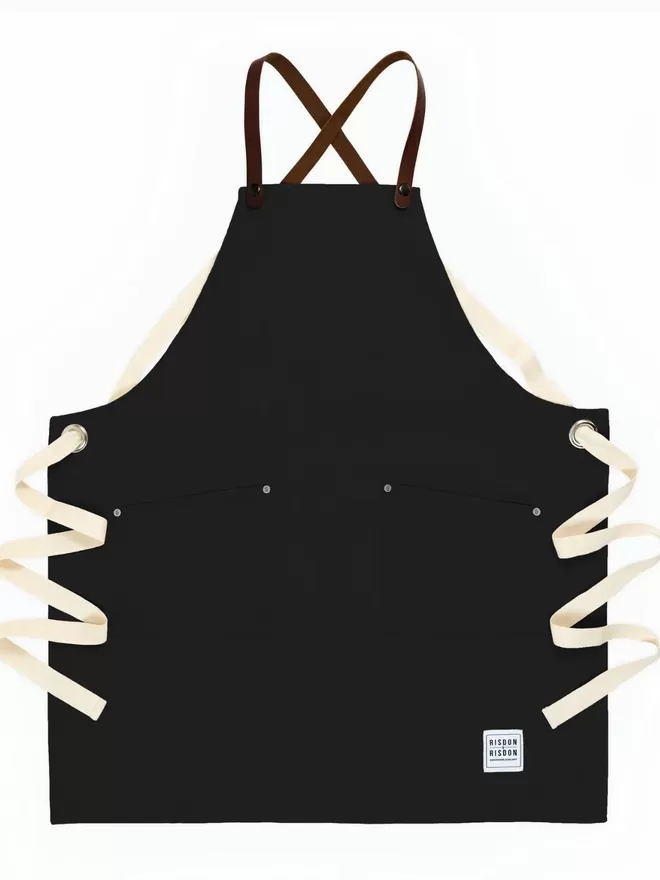 The Studio Apron - With Leather Or Cork Straps