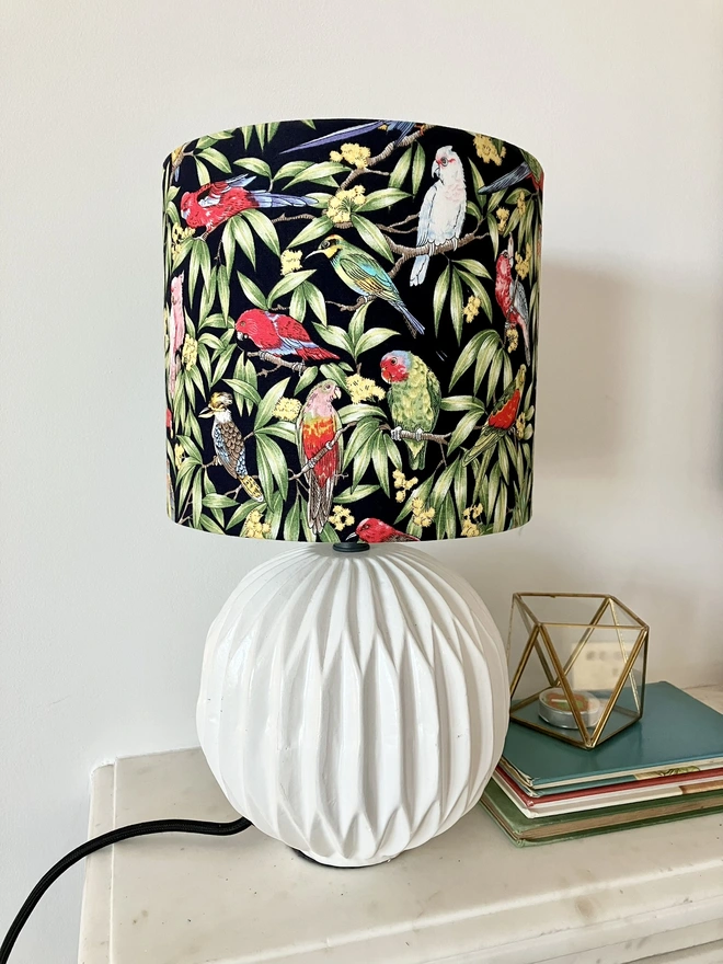 Lampshade, Bedside Lampshade, Maximalist Decor, Home Decor, Drum Lampshade, Table Lampshade, Ceiling Lampshade