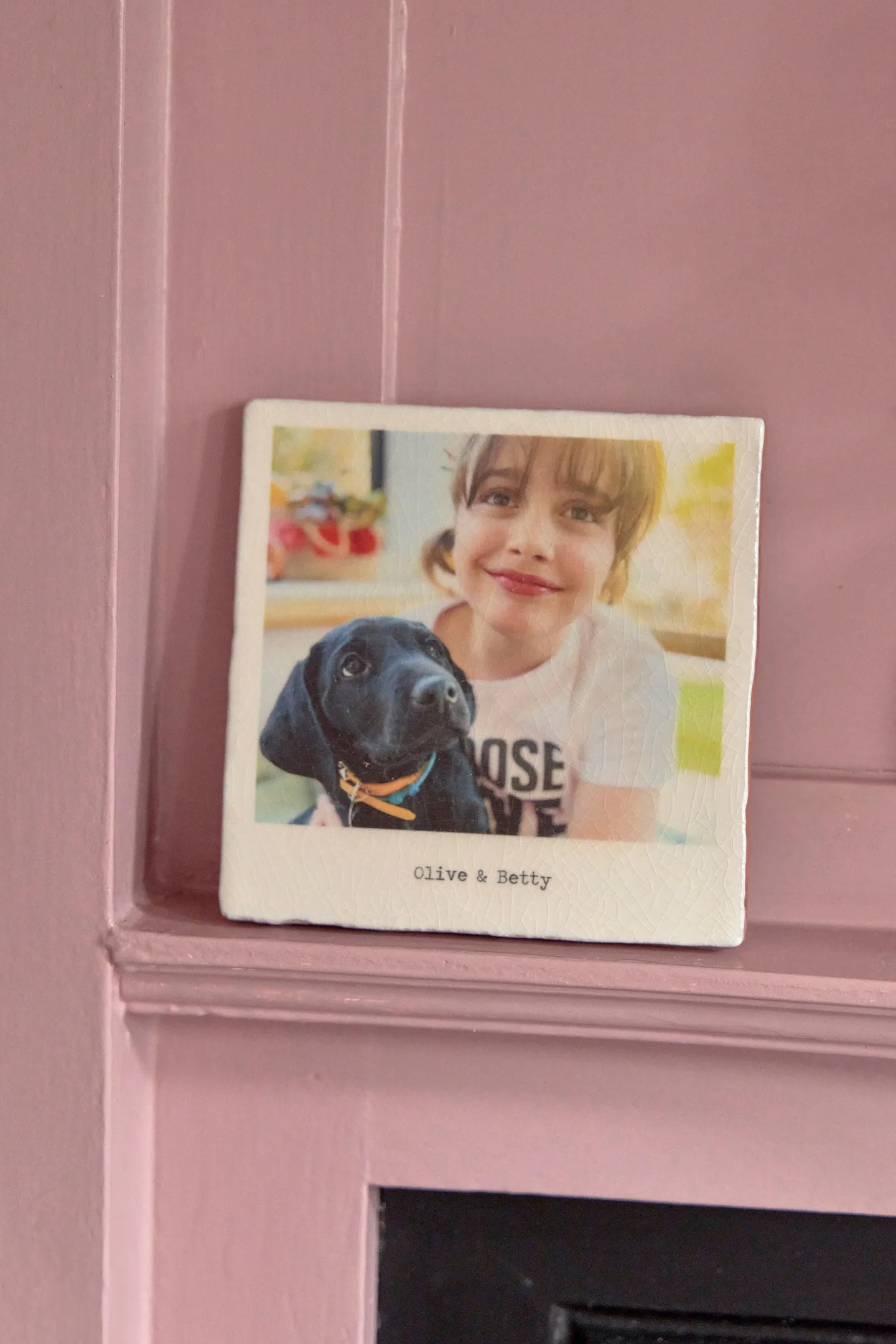 Personalised photo tile 