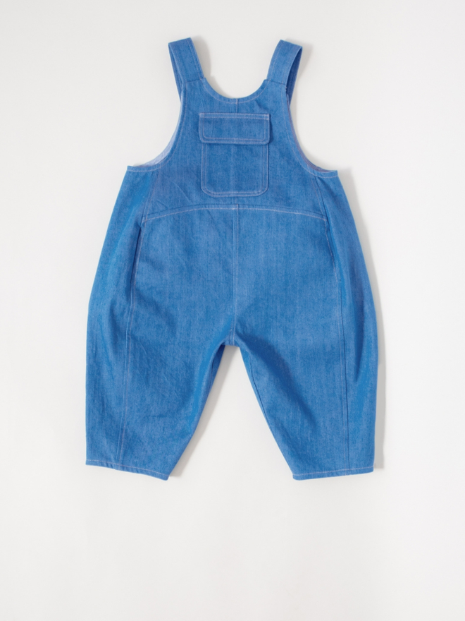 Denim 'Kai' Oversized Dungarees