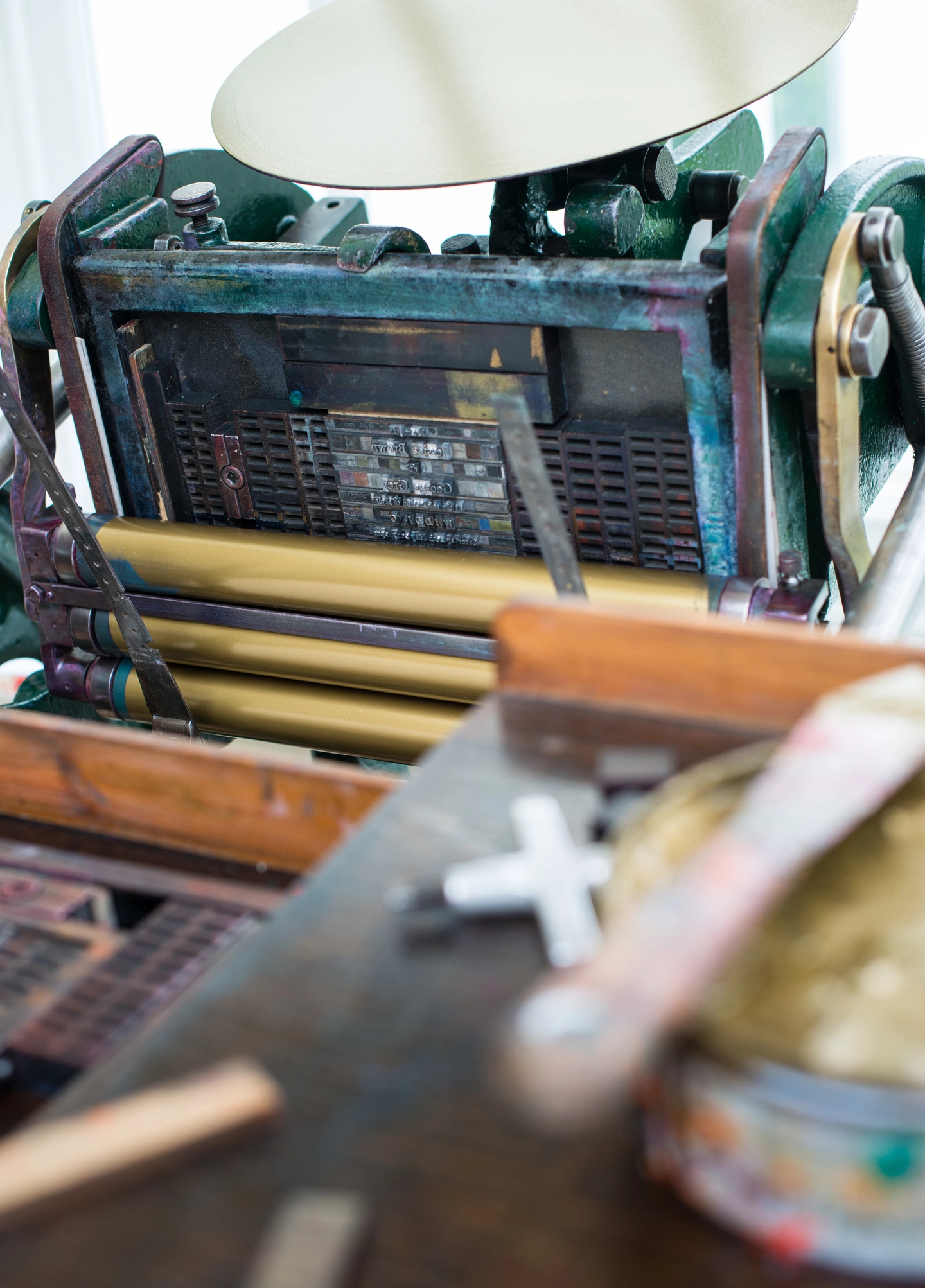 letterpress printing press Little Gem Letterpress