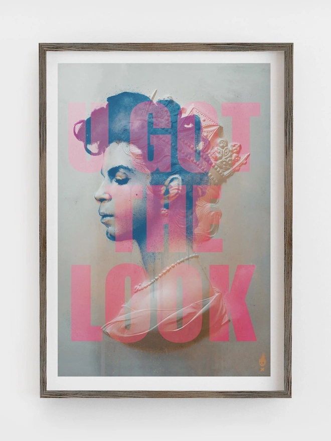 'U Got The Look' Prince Art Print