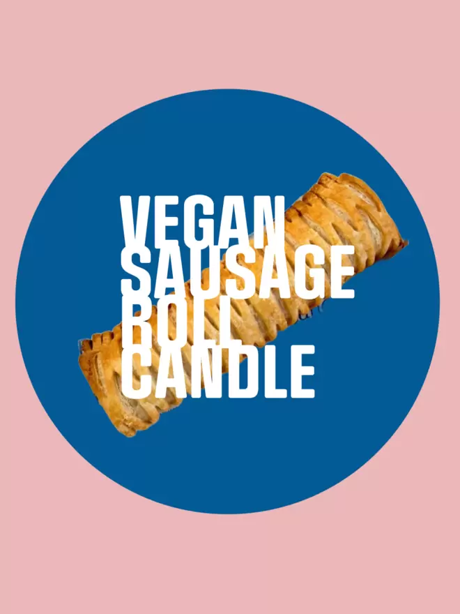 Vegan Sausage Roll Candle