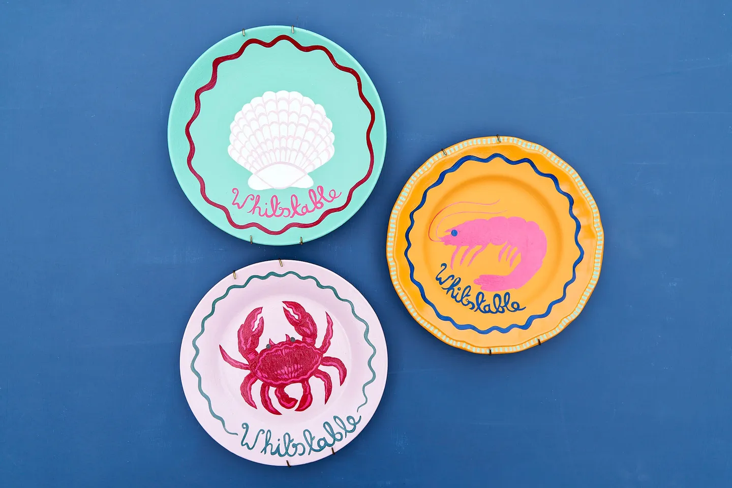 Personalised hand painted location plate