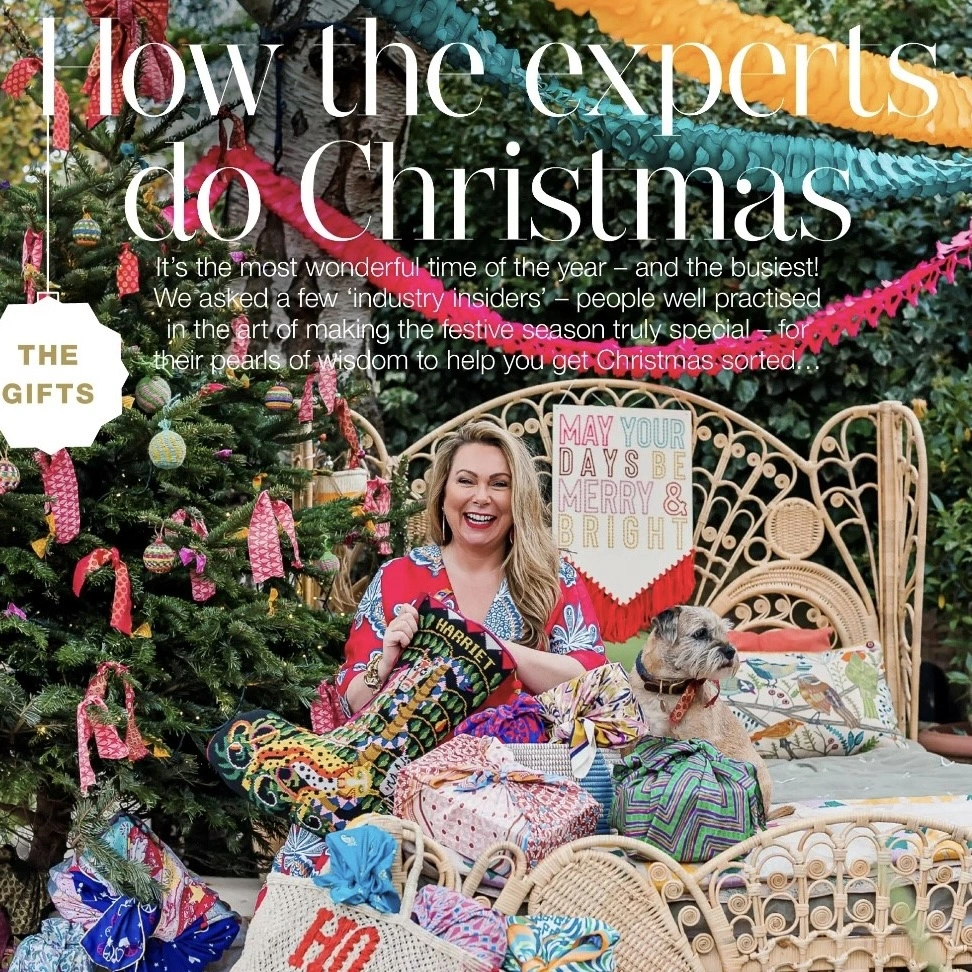 House beautiful article Holly & Co Christmas