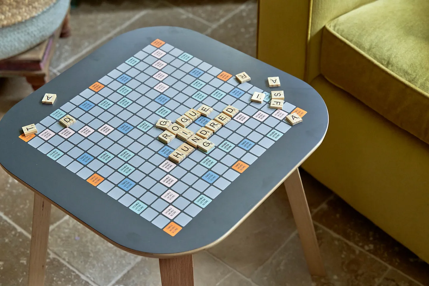 Scrabble board