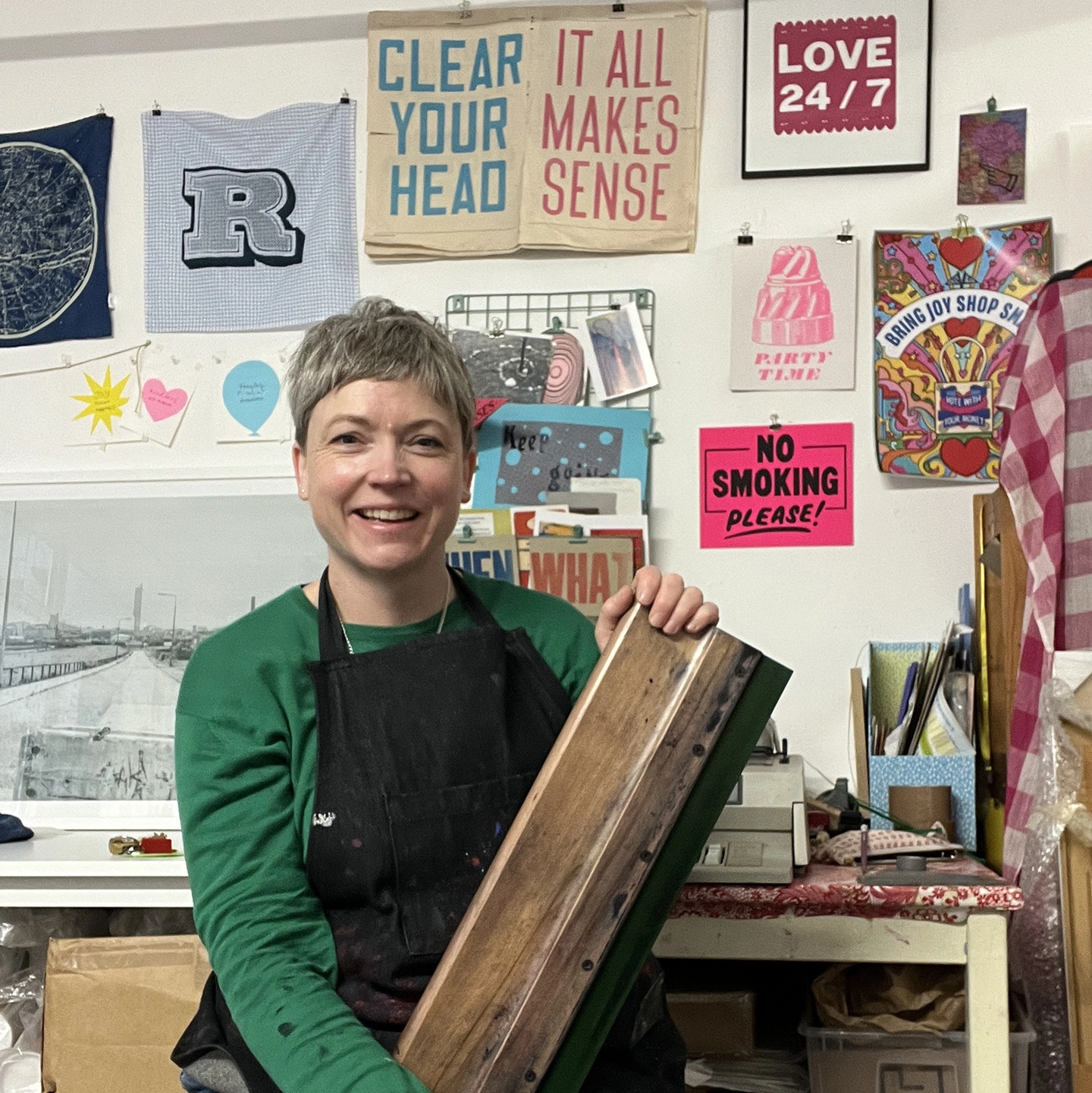 Megan, Mr.PS, Studio, screenprint studio