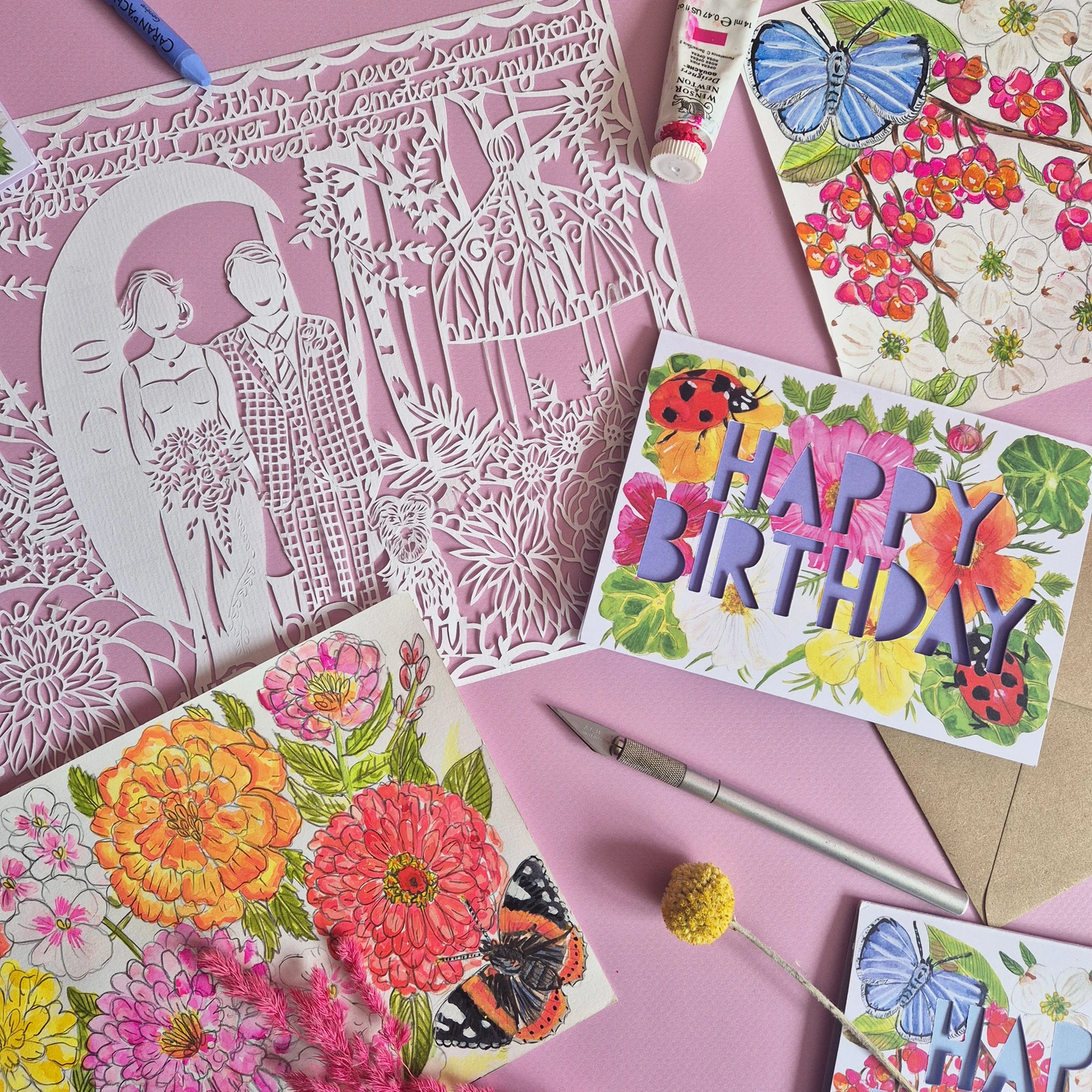 Miss Bespoke Paper cuts hero image 