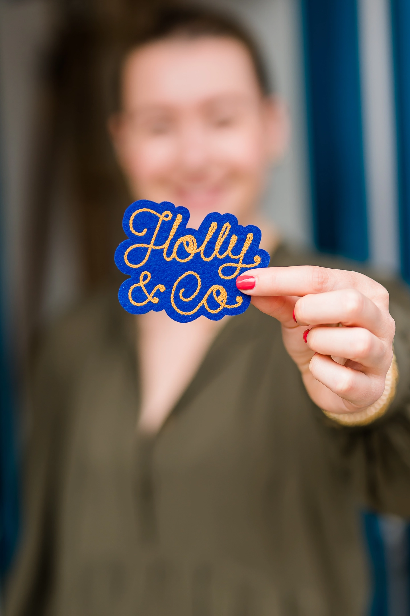 Holly & Co embroidered patch