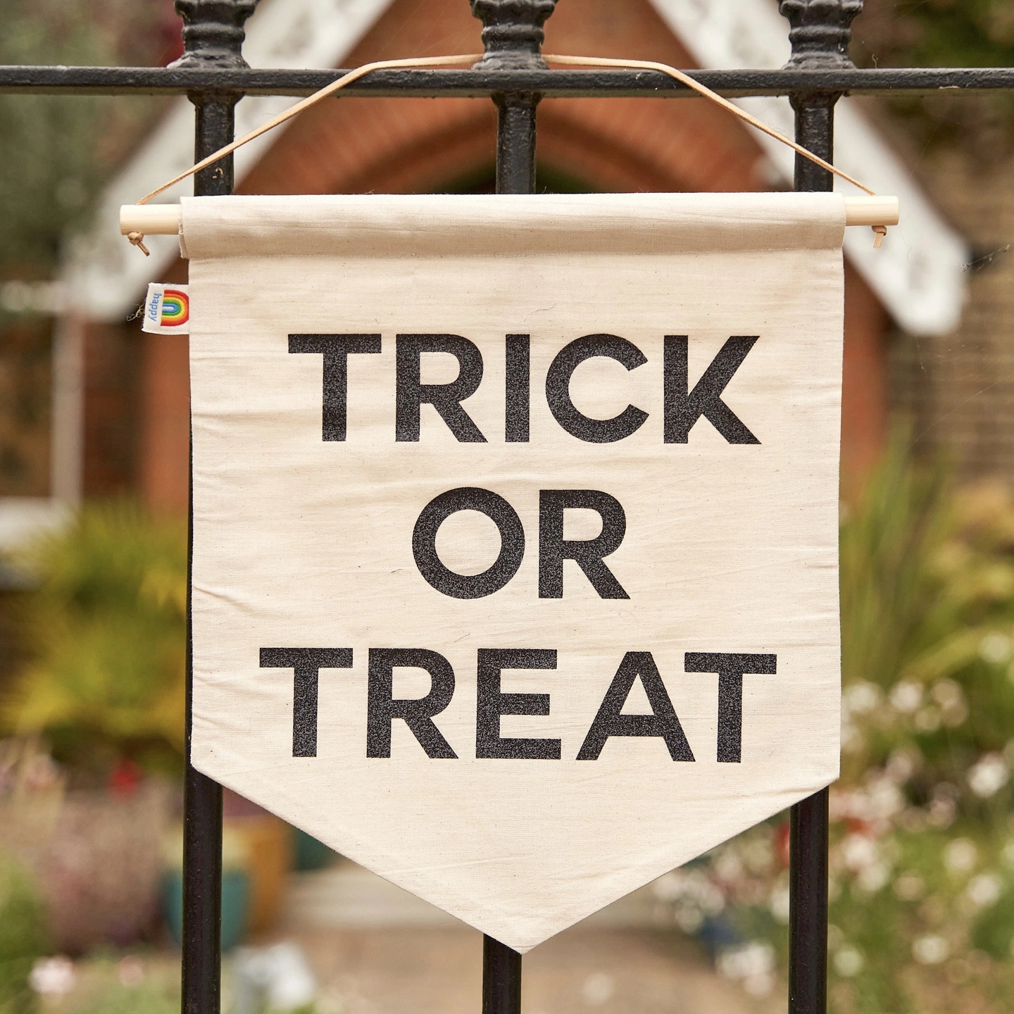Trick or treat banner