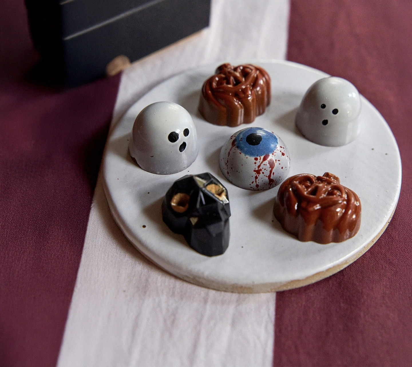 Halloween chocolate selection