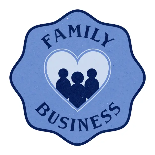 Family business badge