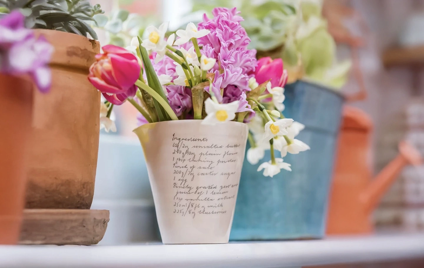 Personalised recipe jug