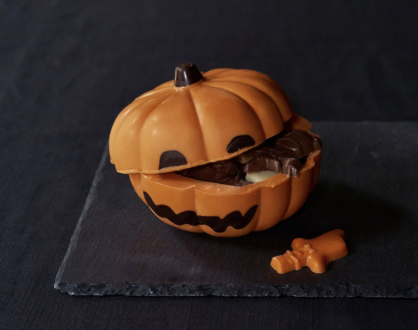 Chocolate Halloween pumpkin