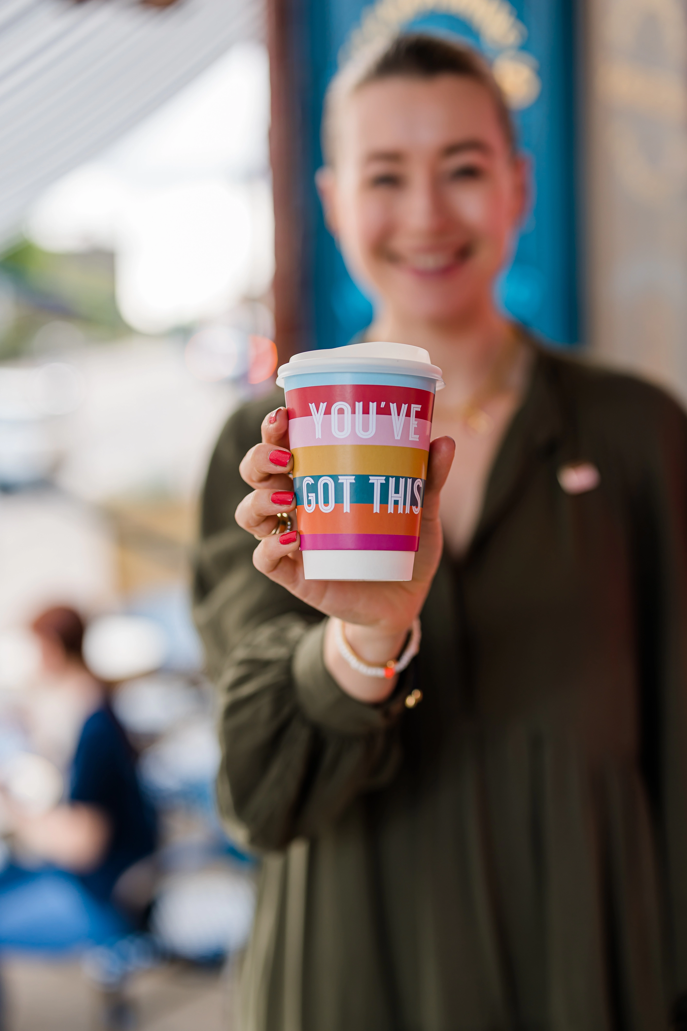 You've got this coffee cup