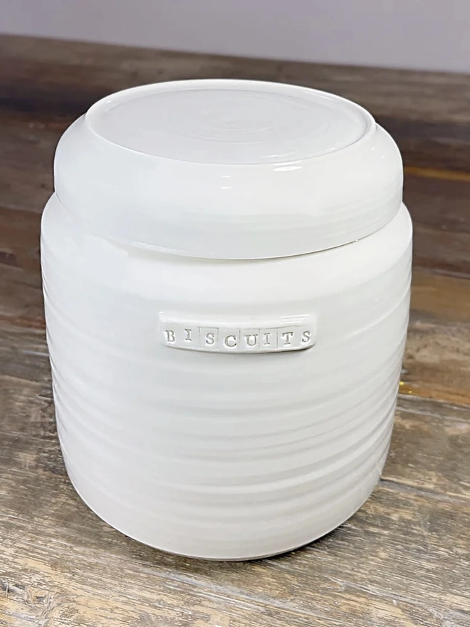 Large Biscuit Storage Jar