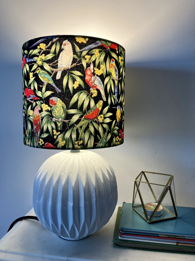 Lampshade, Bedside Lampshade, Maximalist Decor, Home Decor, Drum Lampshade, Table Lampshade, Ceiling Lampshade