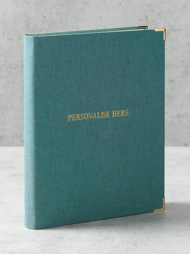 Personalised fabric photo album