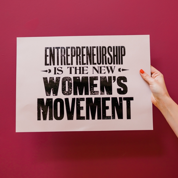 Entrepeneurship is the new women's movement