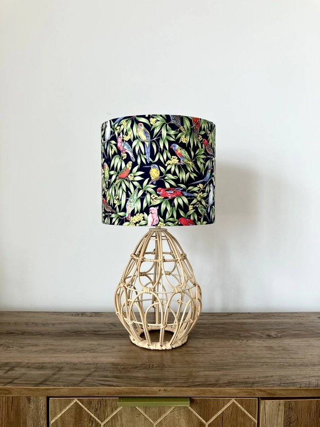 Lampshade, Bedside Lampshade, Maximalist Decor, Home Decor, Drum Lampshade, Table Lampshade, Ceiling Lampshade