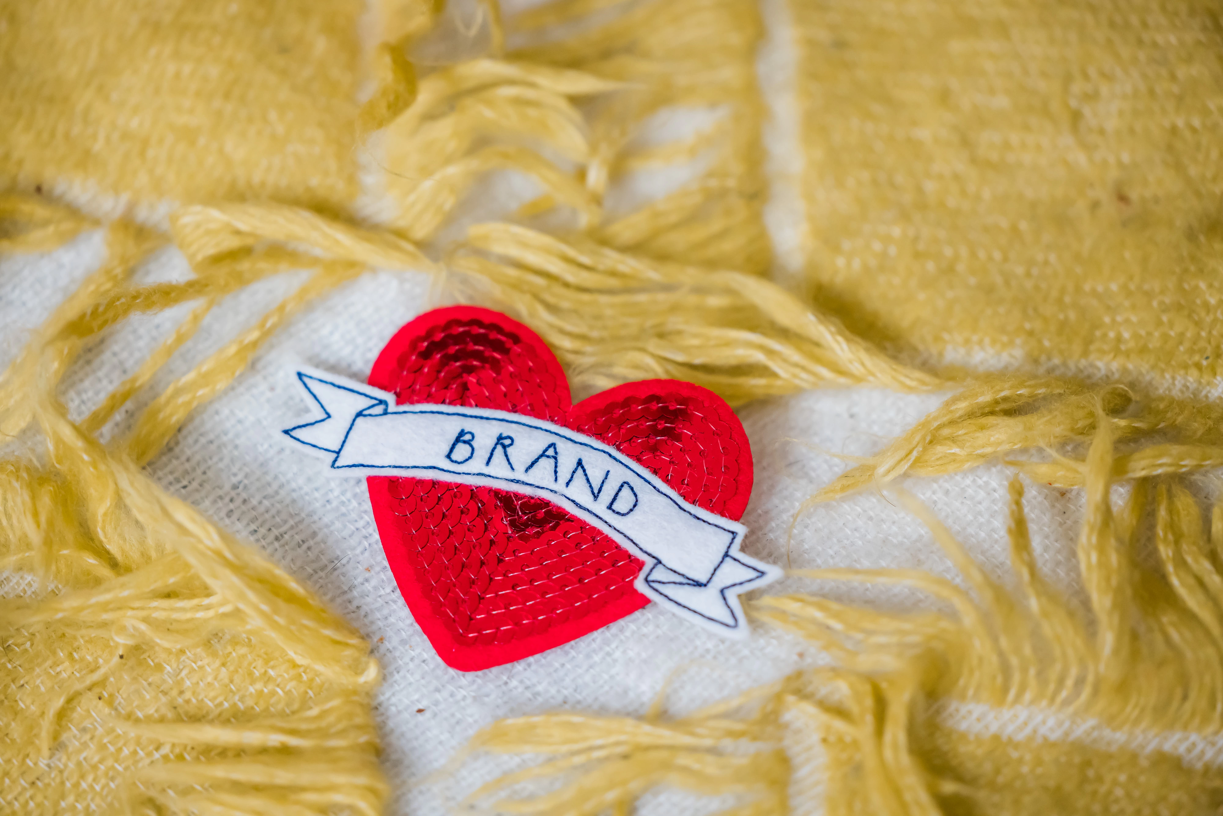 Brand Heart Badge, by Emma Giacalone