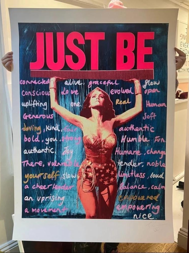 just be female empowerment print