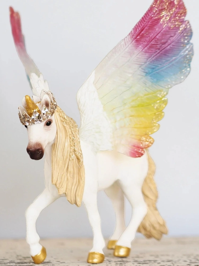 Rainbow Unicorn Cake Topper Decoration