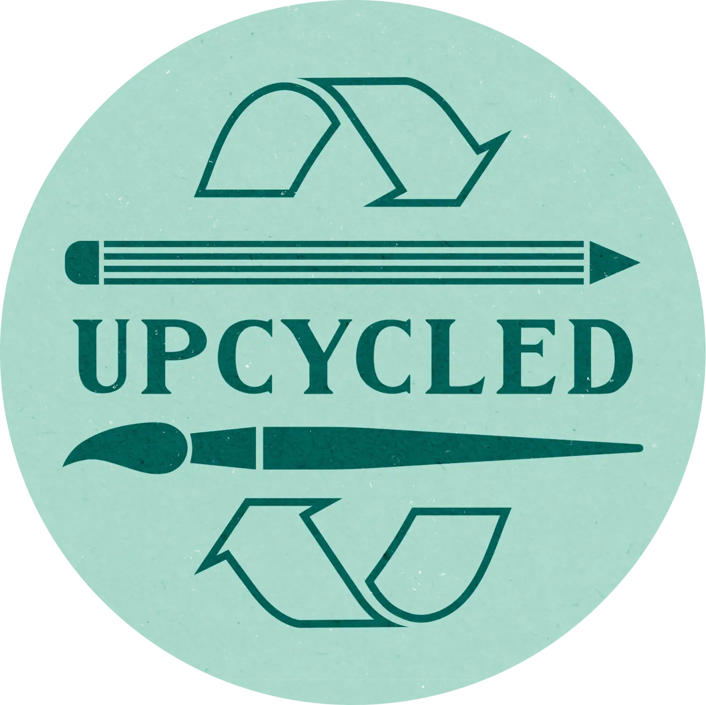 Upcycled product badge